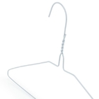 Powder Coated 18 Inch Notched Laundry Wire Hanger